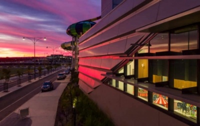 FlameGuard Dockers architectural insulated panel wall in Queensland