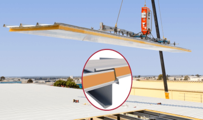 Queensland building with SecureLap roofing for energy efficiency