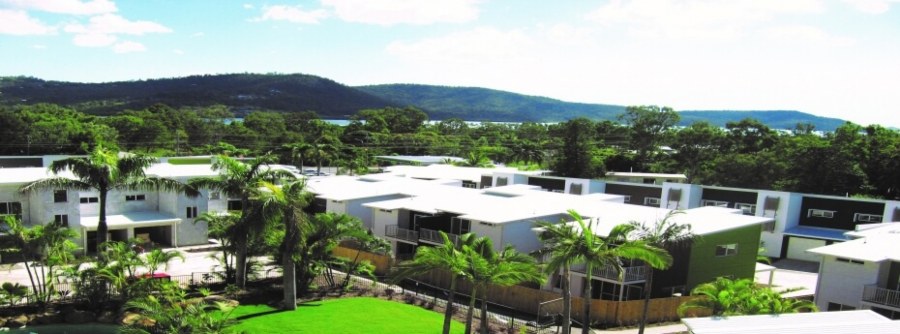 Cannonvale construction site in Queensland using eco-friendly materials