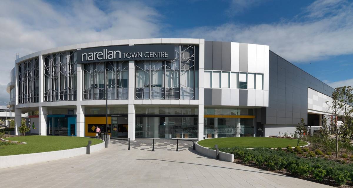 Insulated Panel Wall Cladding Retail Shopping Centre Colorbond